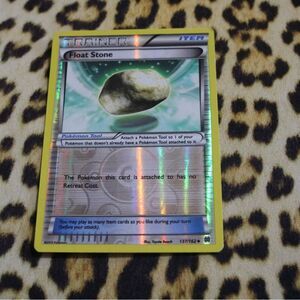 Float Stone 137/162 REV HOLO Pokemon Card